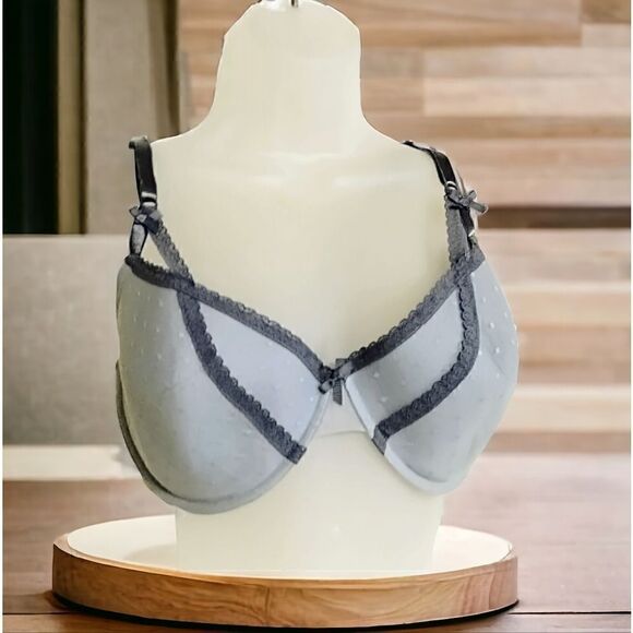 BRA SMART& SEXY Signature LACE, MESH Light Lined  Style #SA70 Size 42D/44C GIFT! - Picture 3 of 7
